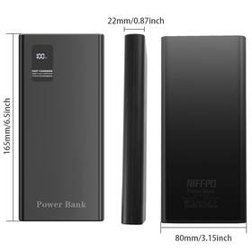 Hbjef342t6309 Jr-wireless 10000mah Portable Power Bank Lcd Led 2 Usb Battery Charger For Mobile Phone Us