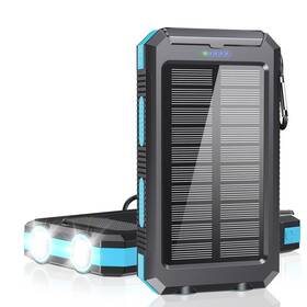 5v3.1a Jskei 762730163249 Solar Charger Power Bank - 36800mah Type-c Fast Charging B