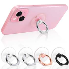 Yuheng208 Jsoerpay Cell Phone Ring Holder Transparent 360 Rotation Finger St