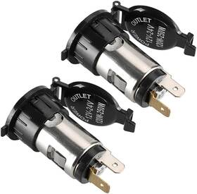 Jnv-dzo-els1583 Juerly 2pack Car Cigarette Lighter Socket Splitter Power Outl