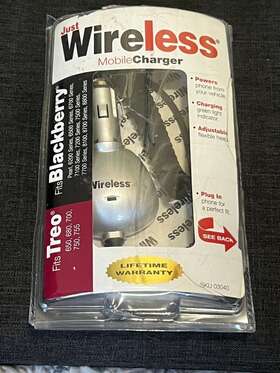 03040 Just Wireless Mobile Charger For Treo And Blackberry Phones