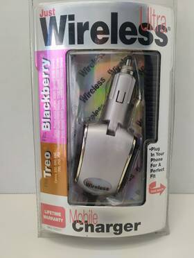 03220 Just Wireless Ultra New Mobile Charger Blackberry Teo Htc Audiovox