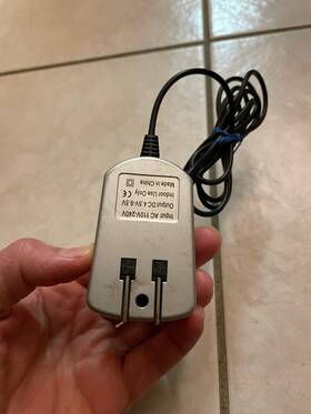 04030 Just Wireless Ac Adaptor Wall Charger Silver