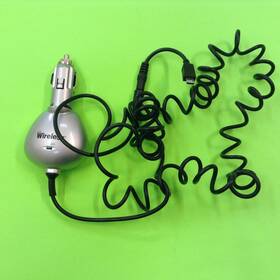 201008017 Just Wireless Mobile 12vdc Car Charger Power Adapter Cord Sku 03018