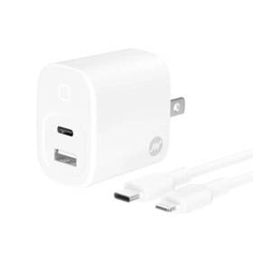 89102418 Just Wireless Pro Series 30w 2-port Usb-a And Usb-c Home Charger