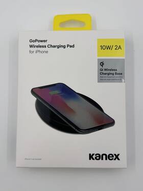 2a-k118-1299-qi Kanex K118-1299-qi New Gopower Qi Wireless Charging Pad-10w/2a-k118-1299-qi