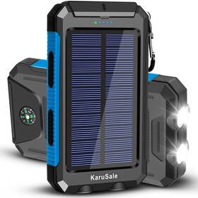 Qc3.0 Karusale 303948230035 Solar Power Bank Portable Charger 50000mah Battery Pack Fast Charging 2
