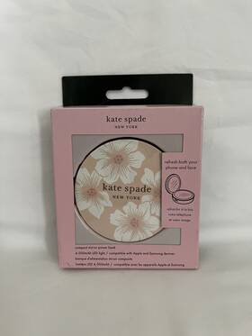 Kate Spade New York 650450071572 4 000mah Compact Mirror Power Bank - Floral