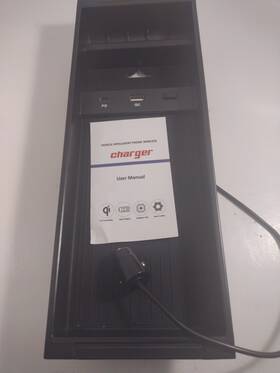 Wc-1102 Kewisauto Wireless Charger Ford F150 2009-2023 Center Console Organizer Box Fast Charging