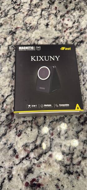 W346 Kixuny 3 In 1 Wireless Charging Station Fits For Magsafe Charger Ch