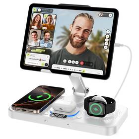 Kopidoe 768365235818 6 In 1 Wireless Charger For Apple Device 30w Foldable Wired Charging Ipa
