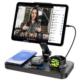 Kopidoe 768365236198 30w Magnetic Wireless Charger For Samsung 6 In 1 Foldable Android Mag-safe Ch