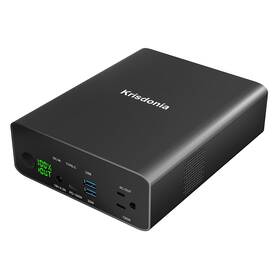 Njf-k8 Krisdonia Power Bank With Ac Outlet Portable Laptop Charger Battery Usb C 100w Fa
