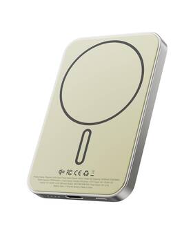 Qi2-certified Ku Xiu 976973833225 2025 Solid-state Magnetic Portable Charger 5000mah 15w