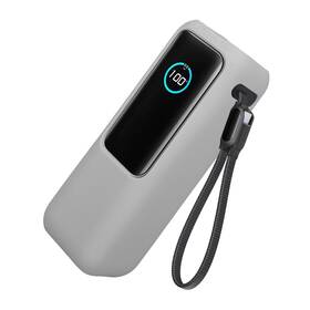 Kwm000040nb002c Kwmobile Case For Anker 25000mah Power Bank A1695h11 Shockproof Portable Cover Grey
