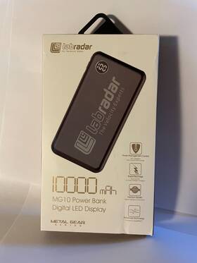 Mg10 Lab Radar 705604522339 Power Bank Digital Led Display - 10 000 Mah