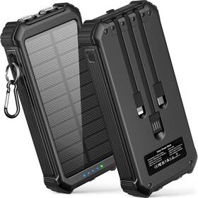 Latimeria 717331209667 Solar Charger Power Bank 45800mah Portable Phone With Usb