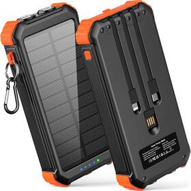 Latimeria 774034567920 45800mah Solar Charger Power Bank Portable Phone With Usb C In/outpu