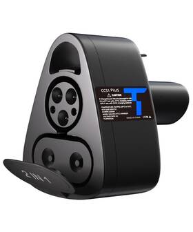 J1772 Latough Ctj1 Tesla Charger Adapter Universal 2 In 1 Ccs Plus To Ccs1 A
