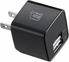 Lax 2 Port Usb Ultra Compact Wall Charger Black