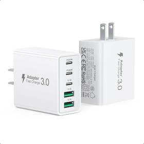Lcgens 313049581592 2pack Usb C Wall Charger 50w Fast Charging Block Plug