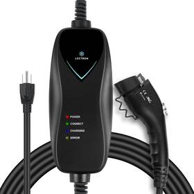 Lechg5-15-15 Lectron Ev Charger Extension Cord - 16 Ft Portable Fit For J1772 Evs And Plug-in Hybrid