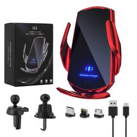 Lfnown 658359056300 Wireless Car Charger Mount 15w Fast Charging Auto Clamping Phon... Ship