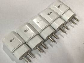 Mcs-n04wp Lg Mcs-n04jr Lot Of 5 - Oem Fast Charge 5v 3.0a Uw 100-240v Wall Charger Usb-c