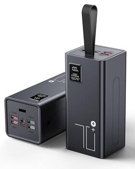 Liahomco 740145106655 Portable Charger 70000mah Power Bank Fast - P700-black Black