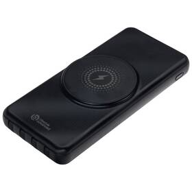 Lawpb-1400blk10 Lifestyle Advanced 10000 Mah Magnetic Wireless Powerbank With Charging Cables