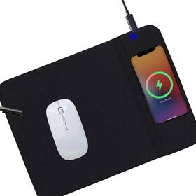 Cmswl01-001 Lifeware Group Llc Ciao Tech 3 In 1 Wireless Charging Mouse Pad - 15w Desk Mat