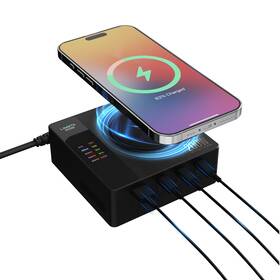 Md-200x Limeta 200w 5-in-1 Usb Charging Station For Multiple Devices Md200x 140w Max