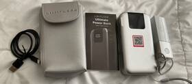 Limitless 850062191433 Ultimate Pro 15 000mah Portable Power Bank Built-in Usb-c/silver &halo