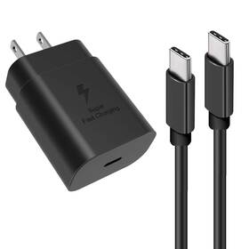 Gat-0501000c Limqiaowy Super Fast Charging 25w Usb C Wall Charger With 5ft Type Cable Compatible S