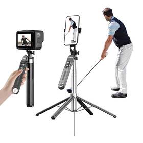 S25n Linber 71 Inch Phone Tripod With Stake Portable Selfie Stick Detachable Wireless R