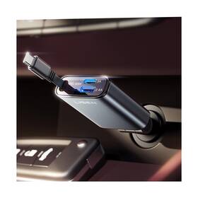 2e441 Lisen Car Charger Usb C Fast Charging Retractable 75% Less Space Ultra M