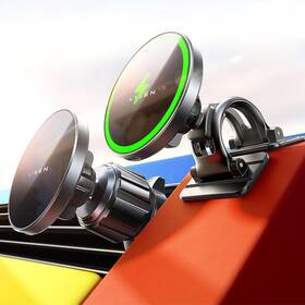 2e747 Lisen For 15w Magsafe Car Mount Charger Universal Iphone Magnetic Wireless Charge