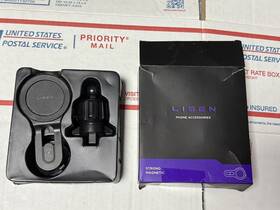 2e749 Lisen Model For Magsafe Car Mount Charger Wireless Charging Iphone