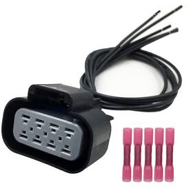 082yd-2.8-21-1110-1100 Lizapus Headlight Connector Plug Compatible With Chevy Silverado/gmc Sierra 2014-2015