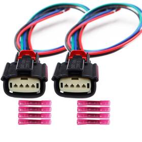 2ame77414a Lizapus 2pcs 4-pin Tail Lights Connector Compatible With Dodge Charger 2015-2023 6821