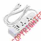 Lk-usb4 Findyouled 4 Usb Charging Station 2 Universal Power Socket Surge Protector Multifunctional