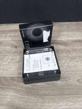 98370 Lofi Acrylic Clear Wireless Qi Charging Pad Led Lighting 15-watt Max