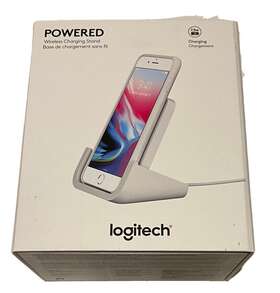 Logitech 097855157713 Powered Wireless Charging Stand For Iphone 8 Plus X Xs Max Xr