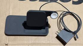 950-000026 Logitech Powered 3-in-1 10w Wireless Charging Dock For Apple Iphone Airpods