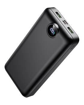 22.5w Loopeak Pc5-5 Portable Charger Power Bank 50000mah Fast Charging Usb C Battery Black