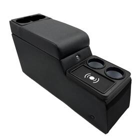 Sn-01wxc Looye Truck Center Console Seat/bench Organizer With Wireless Charging And Ho