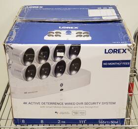 Yd862a82-8da8-e Lorex 4k Wired Dvr Security System With 8 Cam