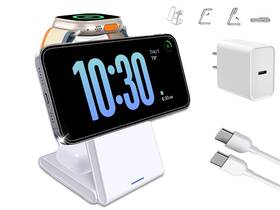 Lbcsfm2023 Lunabox 3in1 Wireless Charger 3 In 1 Charging Station For Apple Iphones 14 13 12 Watch