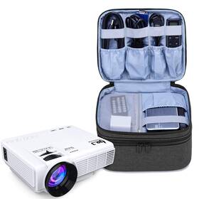Luxja Uklx05301 Carrying Bag With Dr.j Mini Projector Portable Case For And A