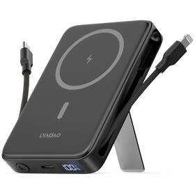 Y208 Lyaoao 2025 Latest Portable Charger 16800mah Magnetic 15w Wireless Power Bank With 2